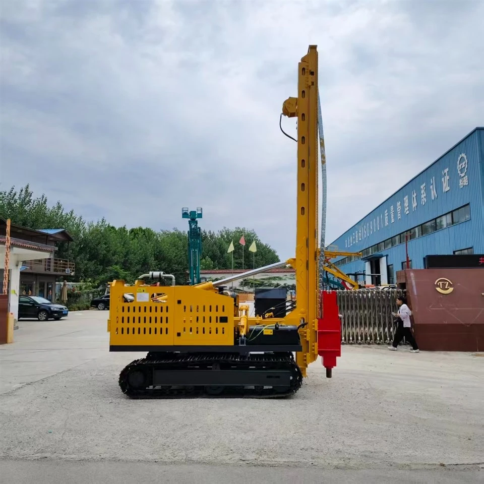 Crawler Pile Driver For Solar Photovoltaic Power Station suppliers